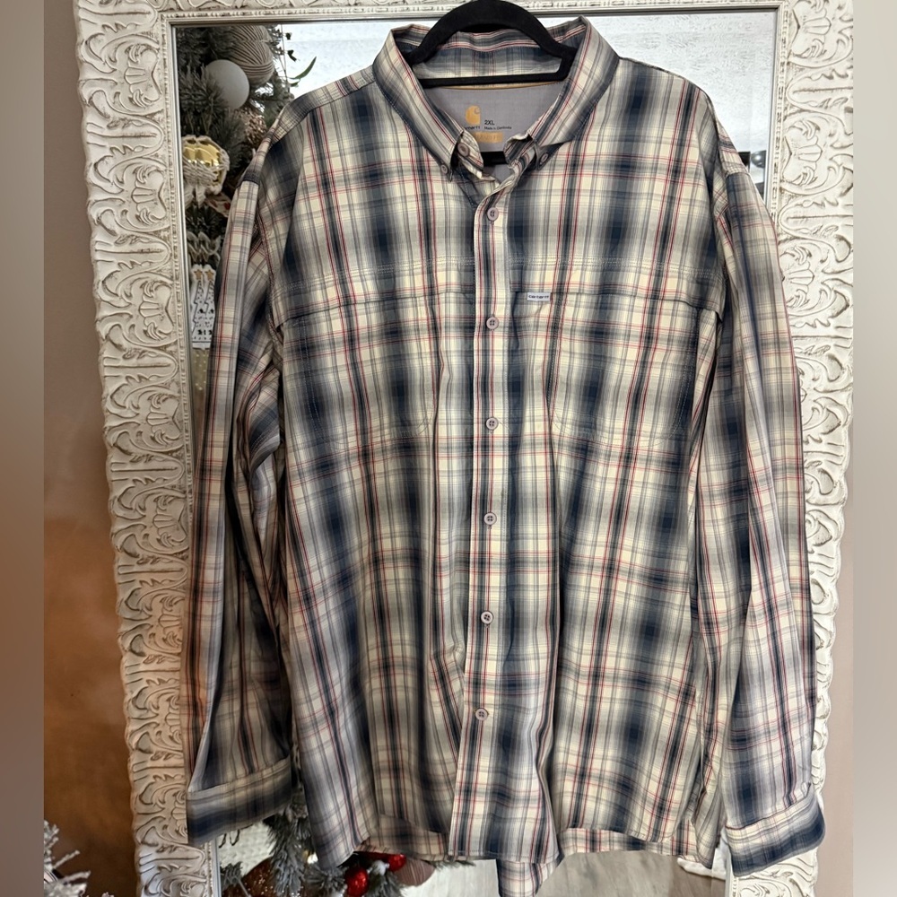 Carhartt • Force Mandan Plaid Button Down